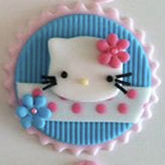 taller de cupcakes de Hello Kitty